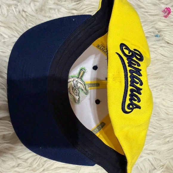 Savannah Banana Yellow and Blue Cap with Banana Embroidery - Picture 2 of 3